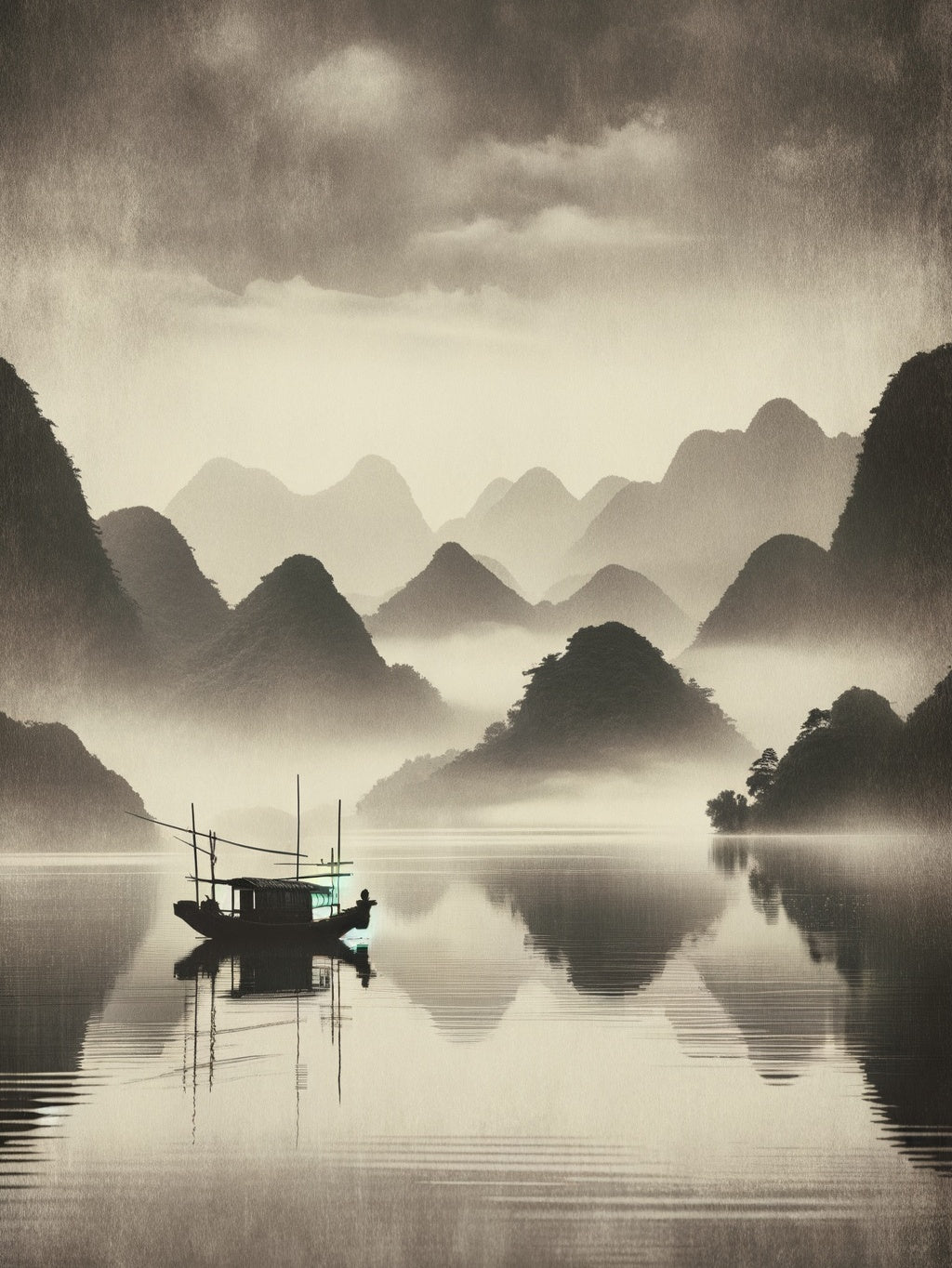 Serenity in Ink Mist