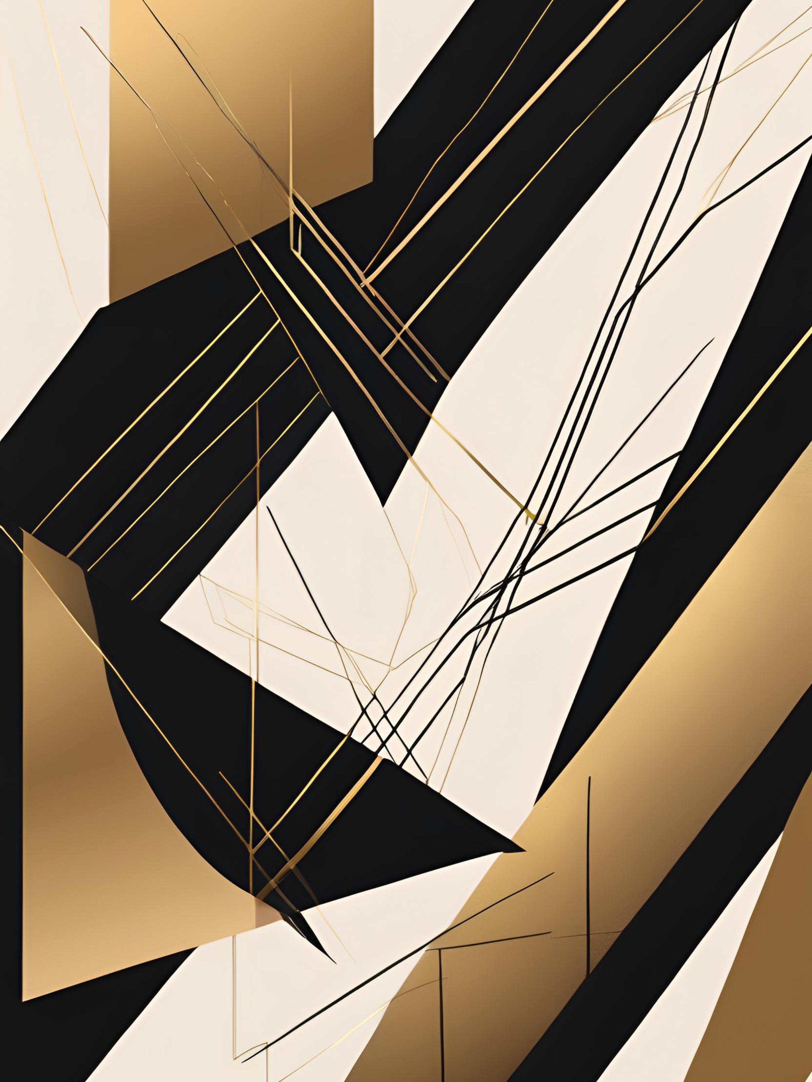 Gold Triangles Modern Soph