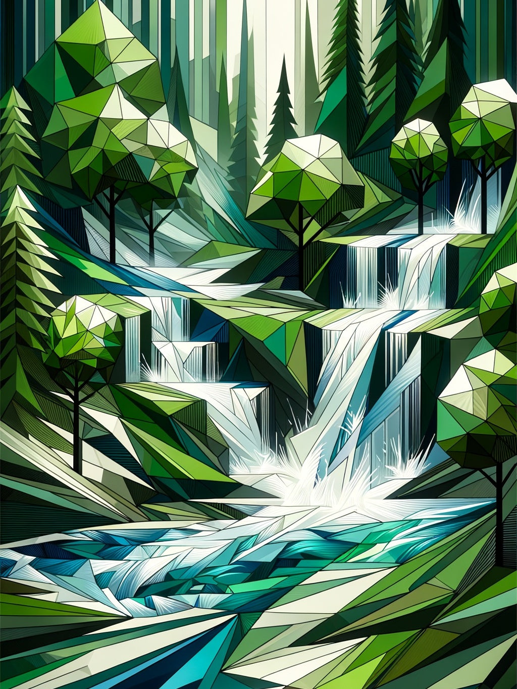 Geometric Cascade of Elegance