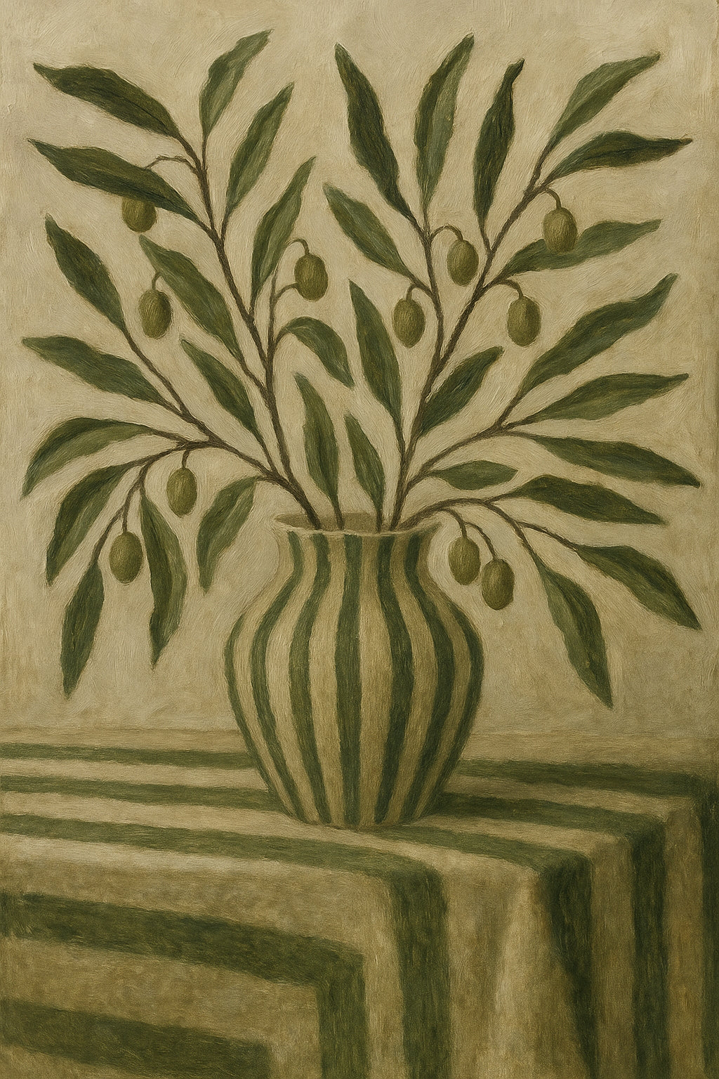 Earthy Vase Modern Serenity