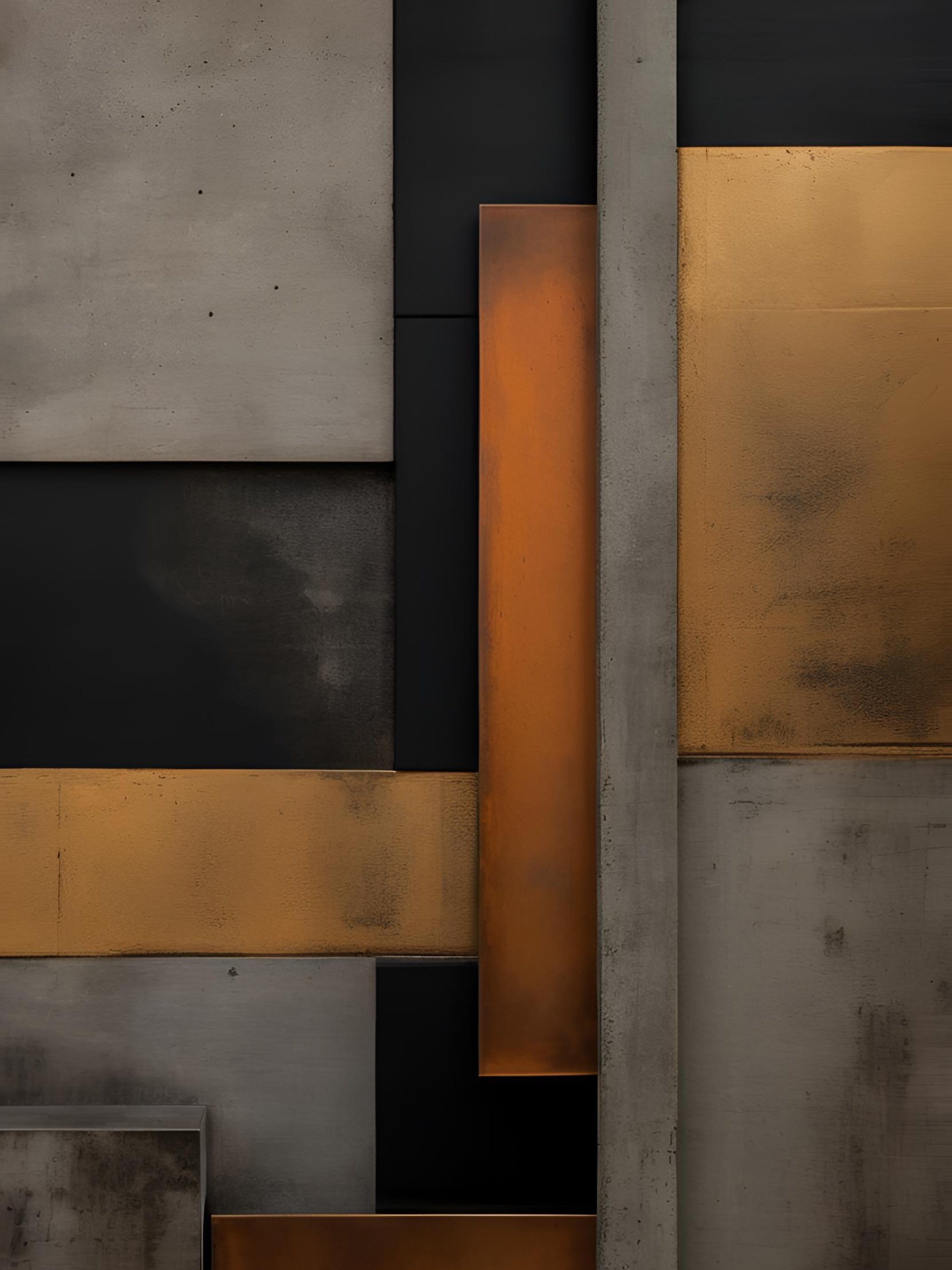 Golden Depths Modern Serenity