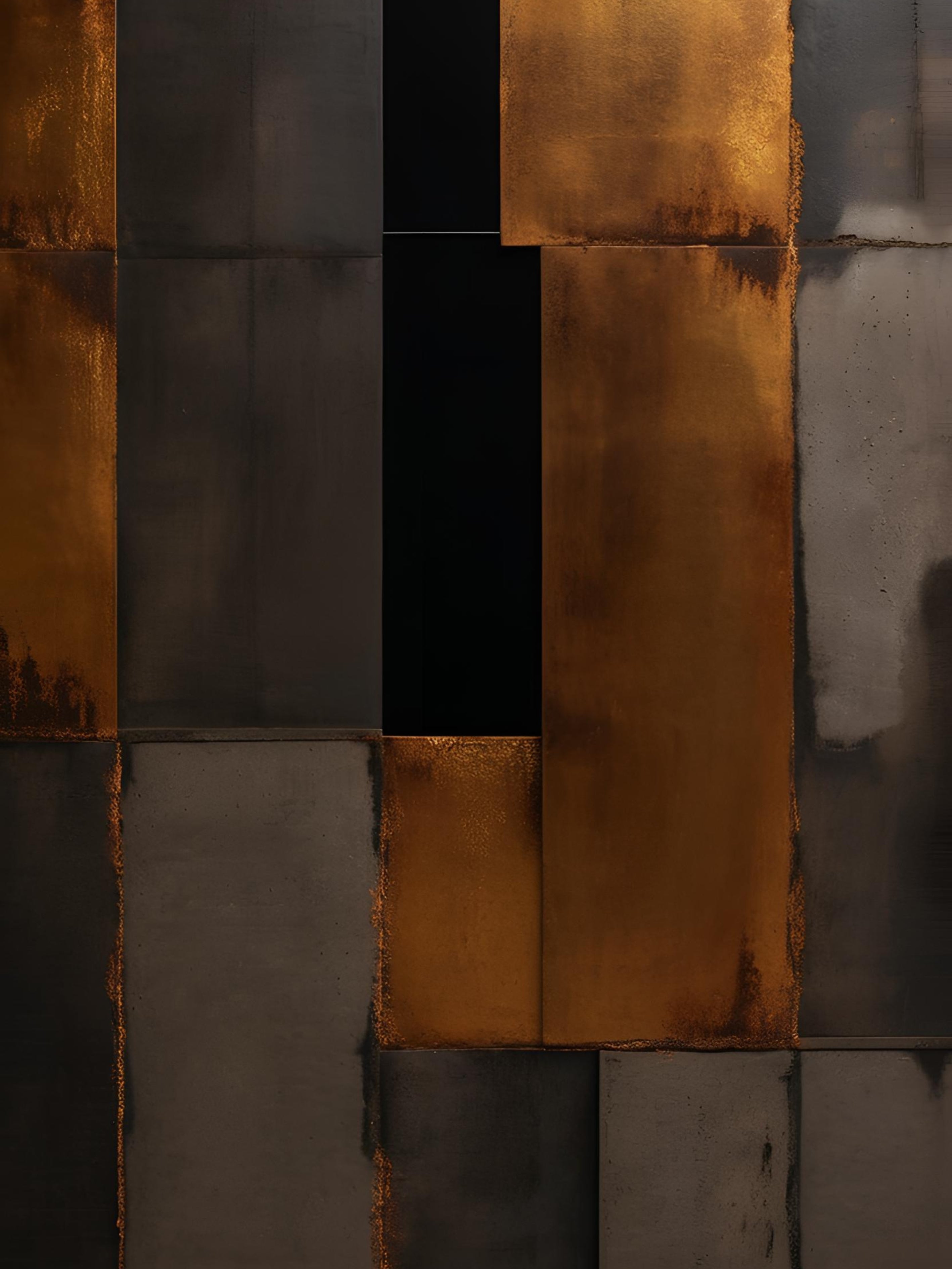 Charcoal Depths Modern Minimalist
