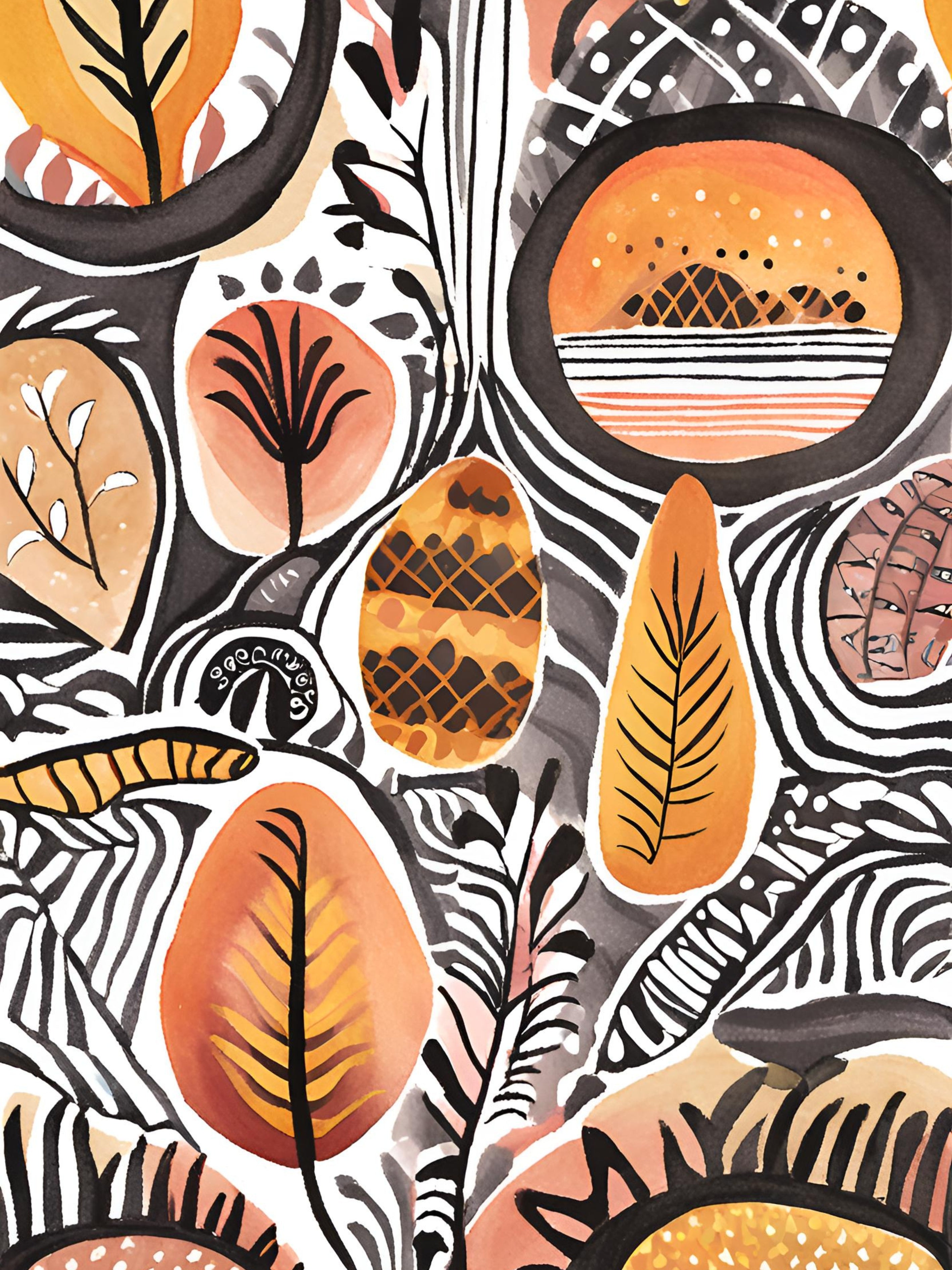 Amber Leaves Modern Euphoria