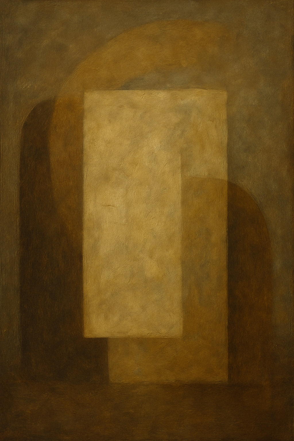 Ochre Contemplation Ethereal Aesthetic
