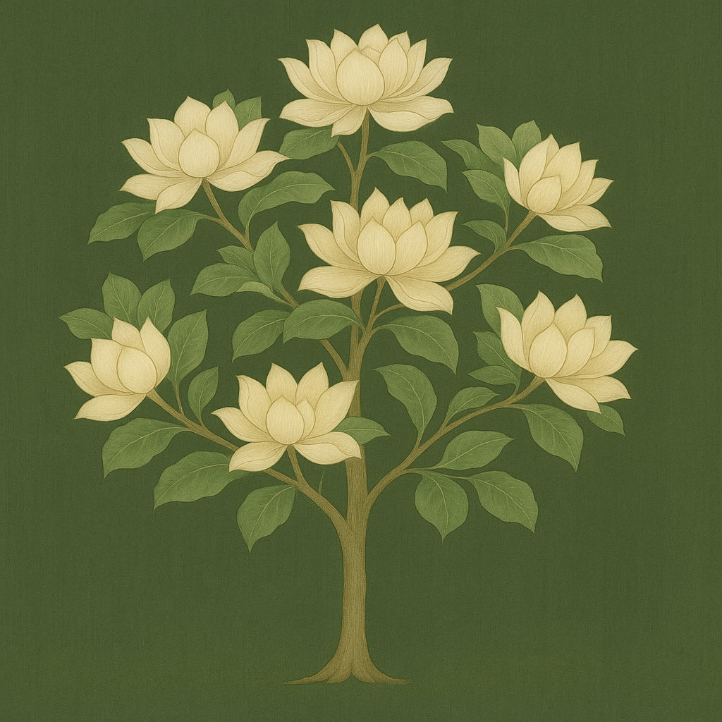Lotus Calm Modern Green