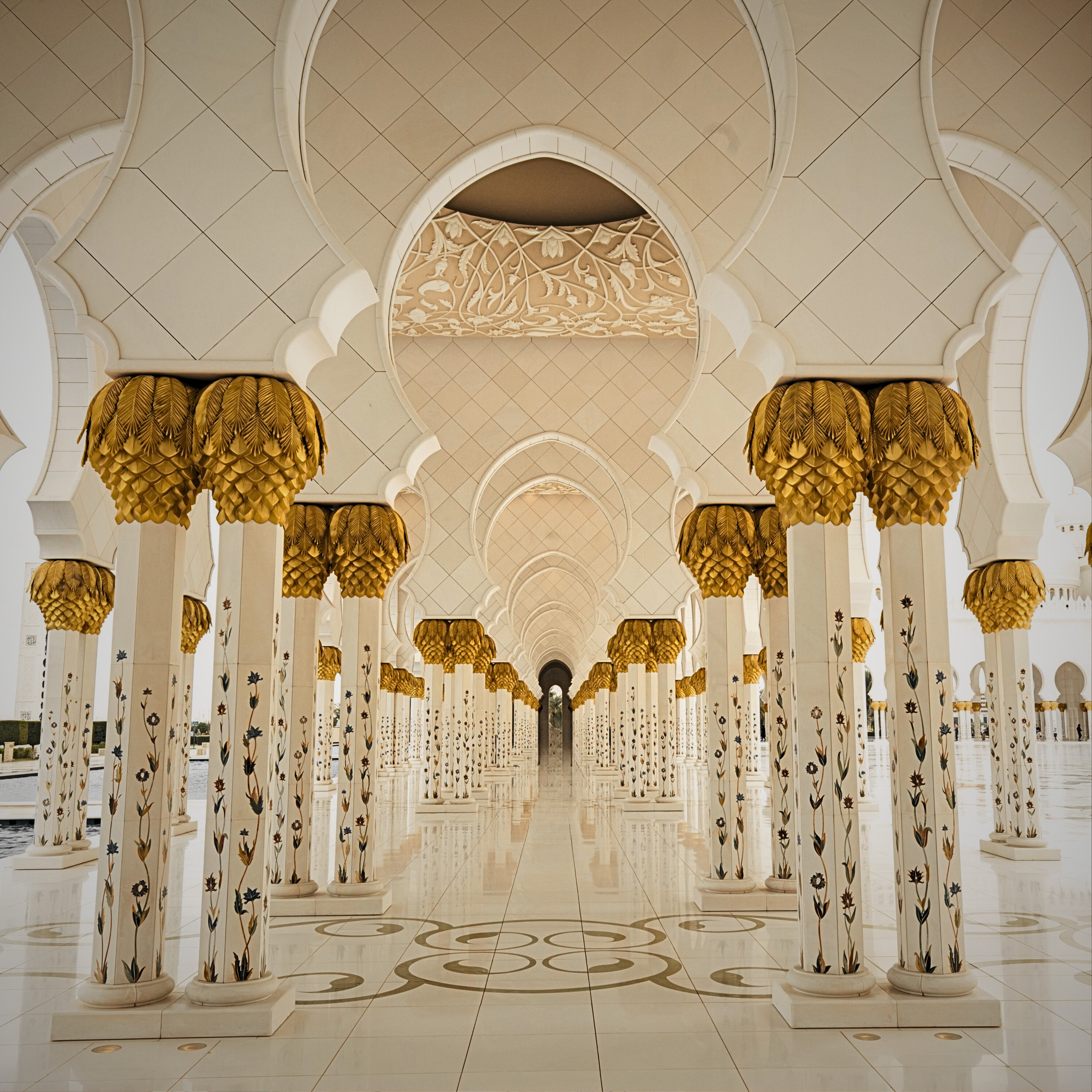 Golden Corridor of Opulence