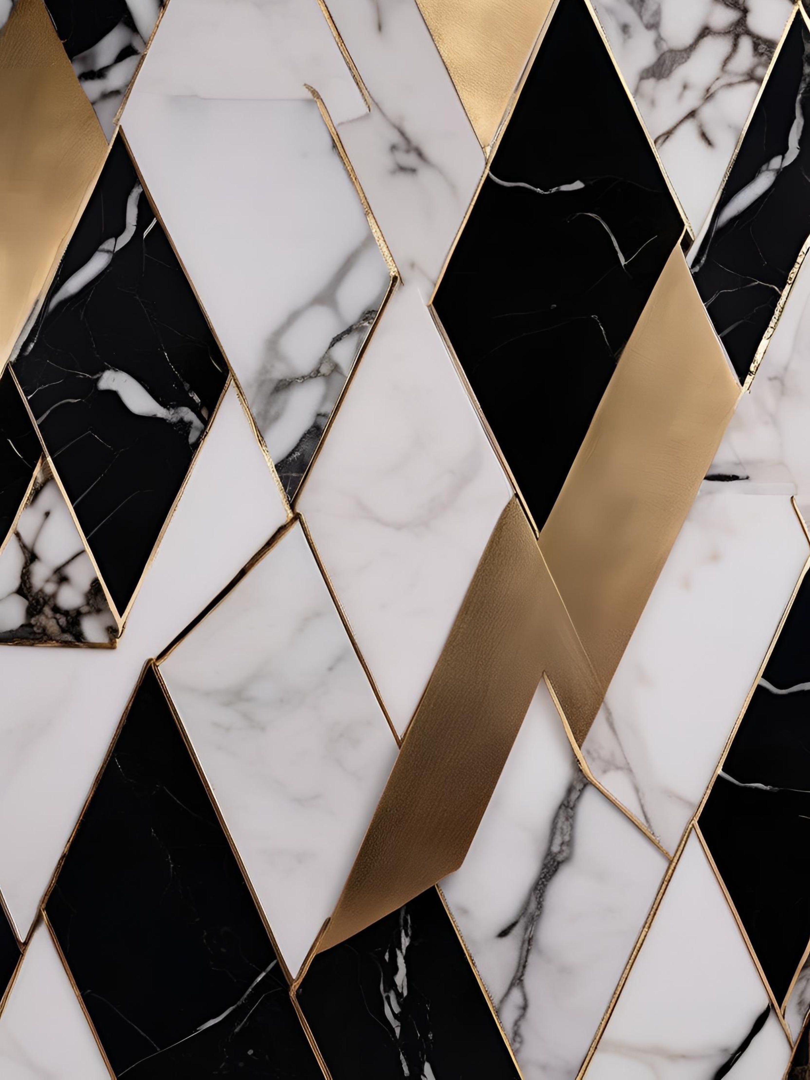 Gold Geometry Modern Elegance