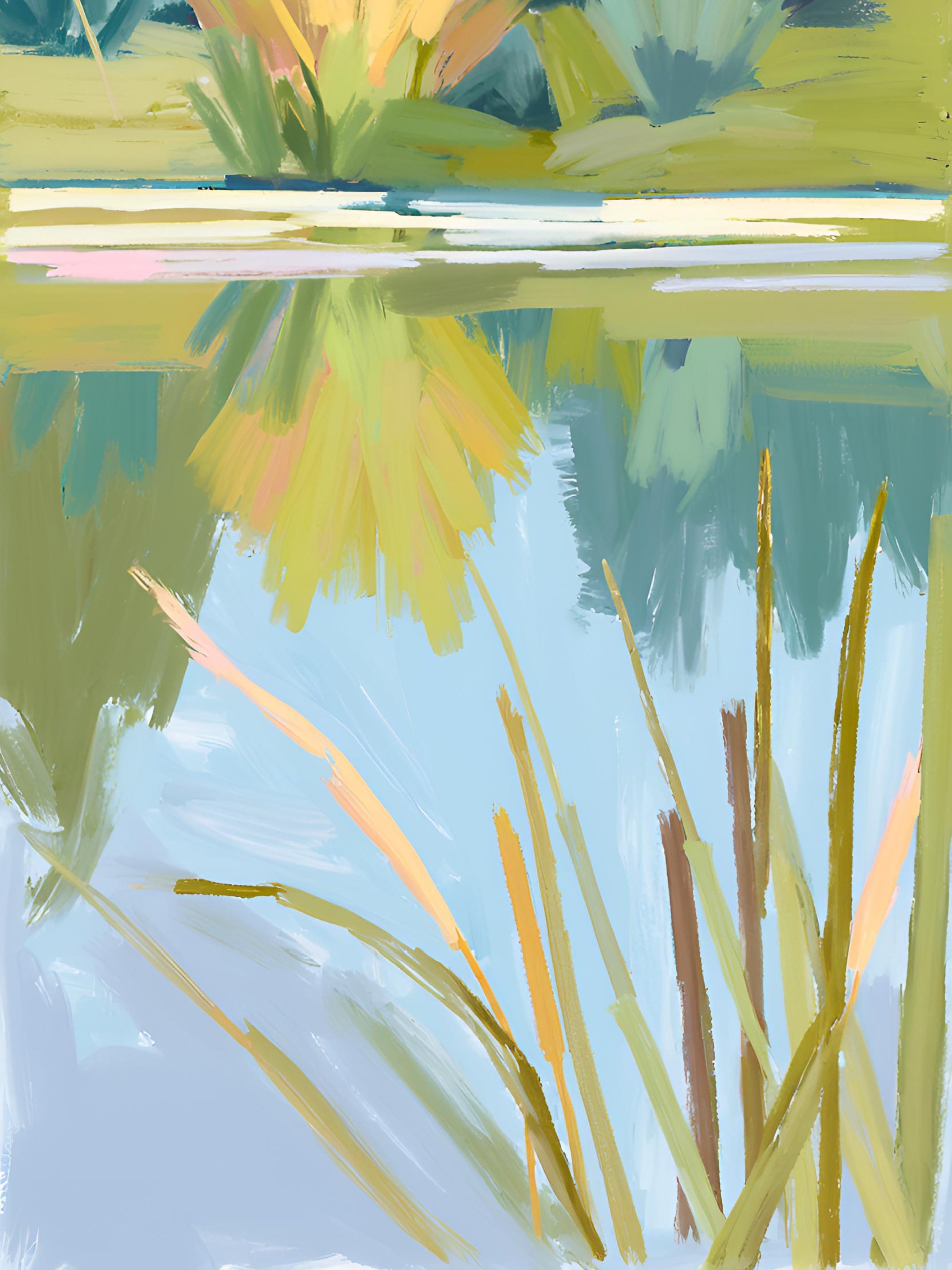 Serene Reflections in Resonance